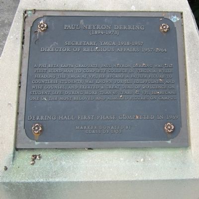 Paul Neyron Derring Marker. Click for full size. Paul Neyron Derring Marker image. Click for full size.