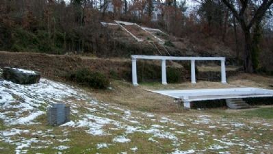 Abbott Cave Marker. Click for full size. Abbott Cave Marker image. Click for full size.