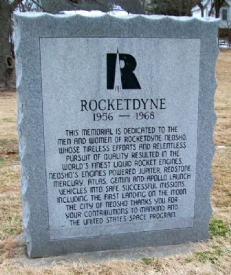 Rocketdyne Marker image. Click for full size.