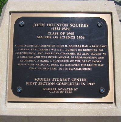 John Houston Squires Marker image. Click for full size.