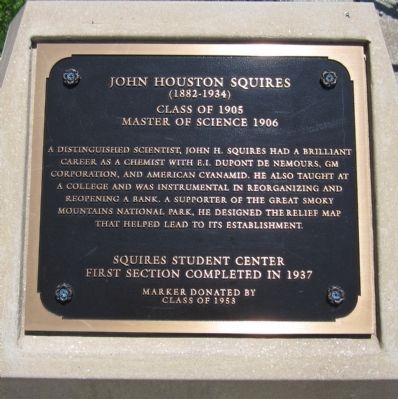 John Houston Squires Marker image. Click for full size.