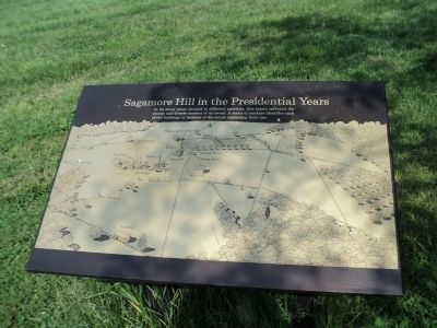 Sagamore Hill in the Presidential Years Marker. Click for full size. Sagamore Hill in the Presidential Years Marker image. Click for full size.