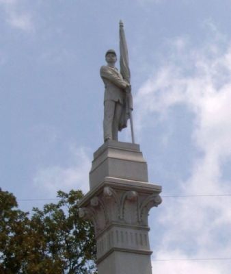 Iowa Monument Top. image. Click for full size.