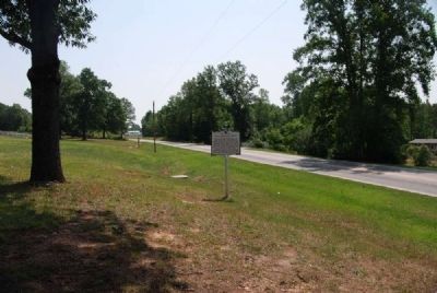 Dials Methodist Church Marker -<br>Reverse Looking East Along SC 101 image. Click for full size.