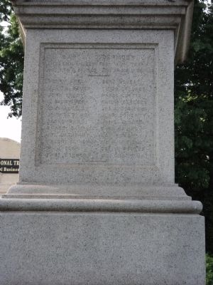 Flushing Civil War Monument (Side 2) image. Click for full size.