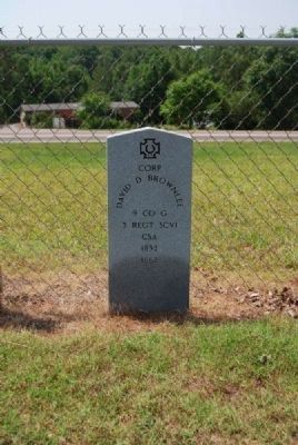 Corp David D. Brownlee Tombstone. Click for full size. Corp David D. Brownlee Tombstone image. Click for full size.