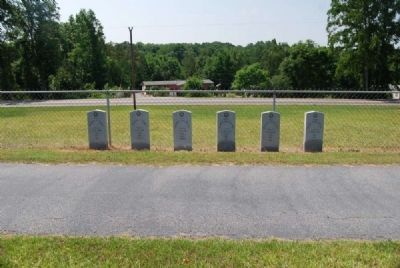 Confederate Soldiers Tombstones. Click for full size. Confederate Soldiers Tombstones image. Click for full size.