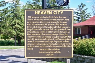 Heaven City Marker image. Click for full size.