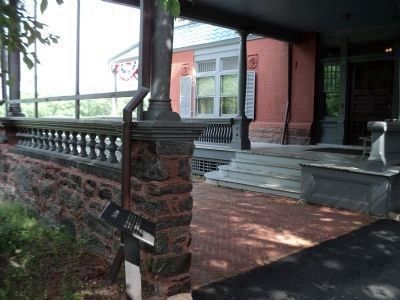 Roosevelt House Marker. Click for full size. Roosevelt House Marker image. Click for full size.