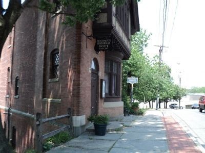 Marker in Huntington. Click for full size. Marker in Huntington image. Click for full size.