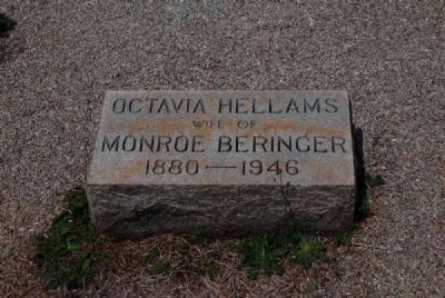 Octavia Hellams Tombstone. Click for full size. Octavia Hellams Tombstone image. Click for full size.