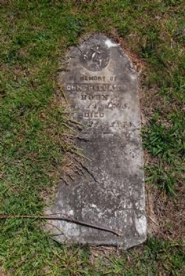John Hellams Tombstone. Click for full size. John Hellams Tombstone image. Click for full size.