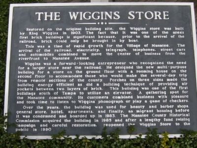 The Wiggins Store Marker image. Click for full size.