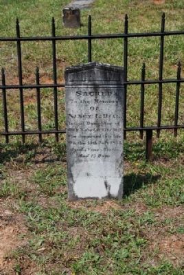 Nancy L. Dial Tombstone. Click for full size. Nancy L. Dial Tombstone image. Click for full size.