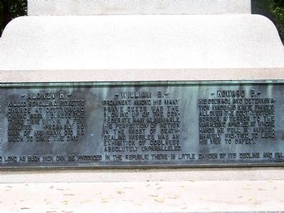 Cushing Brothers Plaque image. Click for full size.