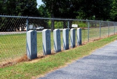 Confederate Soldiers Tombstones image. Click for full size.