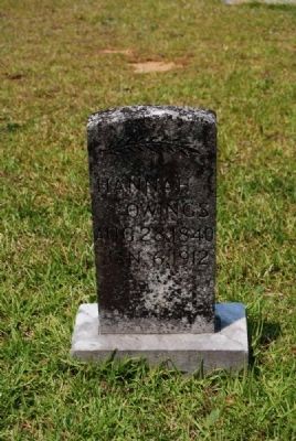 Hannah Owings Tombstone image. Click for full size.