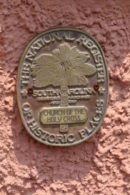 Church of the Holy Cross, National Register of Historic Places Medallion image. Click for full size.