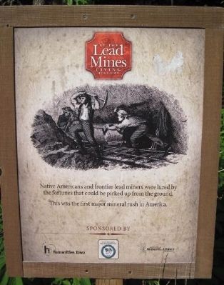 Lead Mining Info Sign. Click for full size. Lead Mining Info Sign image. Click for full size.