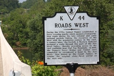 Roads West Marker image. Click for full size.