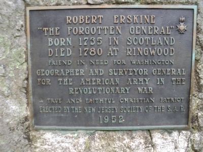 Robert Erskine Marker. Click for full size. Robert Erskine Marker image. Click for full size.