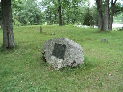 Marker in Ringwood State Park image. Click for full size.