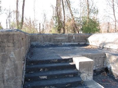 Gun Emplacement at Battery Sater. Click for full size. Gun Emplacement at Battery Sater image. Click for full size.