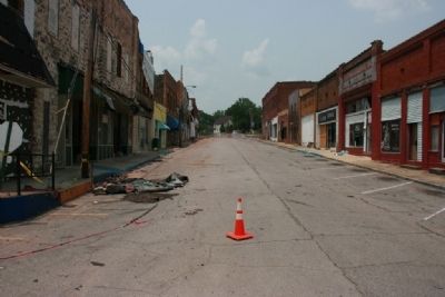 Downtown Cordova, Looking North on Main Street. image. Click for full size.