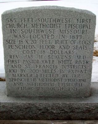 First Church In Greene County Marker image. Click for full size.
