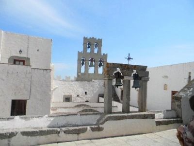 On the roof of the monastery. Click for full size. On the roof of the monastery image. Click for full size.