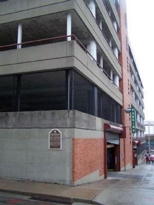 Fort Washington , powder Magazine Marker,at Broadway,then the eastern boundry of the city. Click for full size. Fort Washington , powder Magazine Marker,at Broadway,then the eastern boundry of the city image. Click for full size.