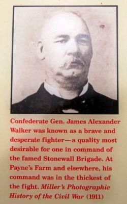 Confederate Gen. James Alexander Walker image. Click for full size.