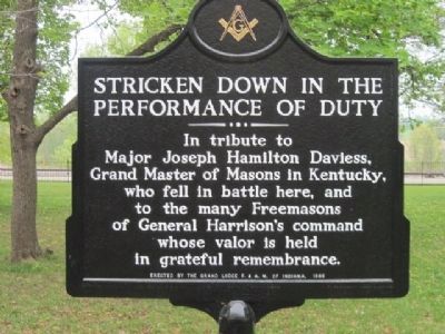 Tribute Marker located at site image. Click for full size.