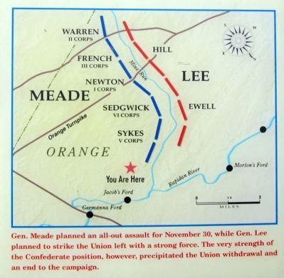 Opposing forces at Mine Run. Click for full size. Opposing forces at Mine Run image. Click for full size.