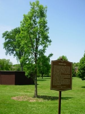 Dunbar Oak Marker. Click for full size. Dunbar Oak Marker image. Click for full size.