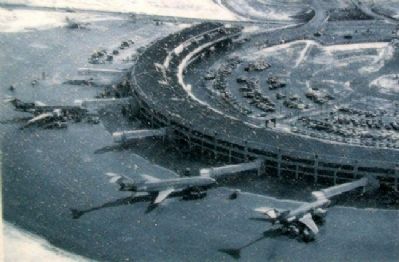 Photo on Airport History Marker. Click for full size. Photo on Airport History Marker image. Click for full size.