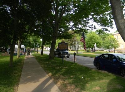 Wide view of the Nessmuk Marker. Click for full size. Wide view of the Nessmuk Marker image. Click for full size.