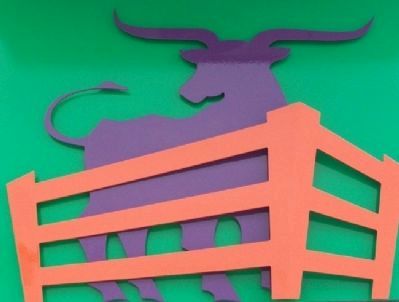 The Stockyards Marker Artwork image. Click for full size.
