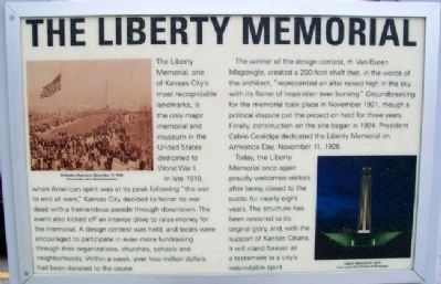 The Liberty Memorial Marker image. Click for full size.