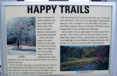 Happy Trails Marker image. Click for full size.