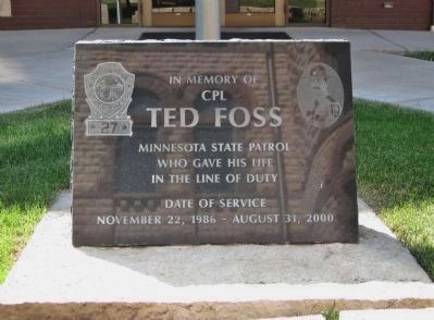 Ted Foss Memorial image. Click for full size.