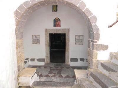 Saint Anna's Chapel at the actual Cave of the Apocalypse image. Click for full size.