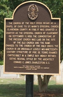 Church of the Holy Cross Marker image. Click for full size.