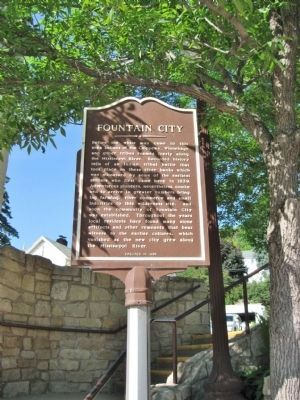 Fountain City Marker. Click for full size. Fountain City Marker image. Click for full size.