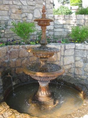 Fountain by Marker. Click for full size. Fountain by Marker image. Click for full size.