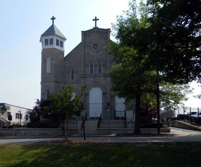 Saint Mary's Church of the Visitation (1877). Click for full size. Saint Mary's Church of the Visitation (1877) image. Click for full size.