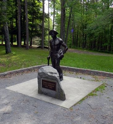 Civilian Conservation Corps Statue image. Click for full size.