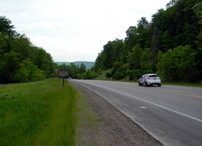 Wide view of the Pine Creek Path Marker image. Click for full size.
