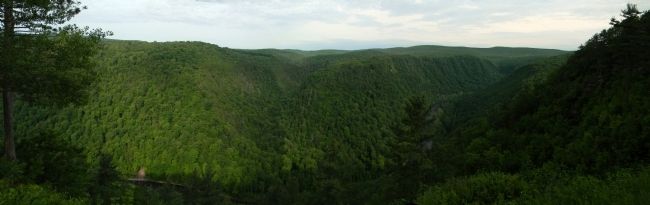 Grand Canyon of Pennsylvania image. Click for full size.