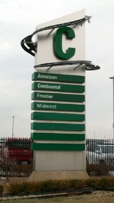 Economy Parking Lot C Entrance image. Click for full size.